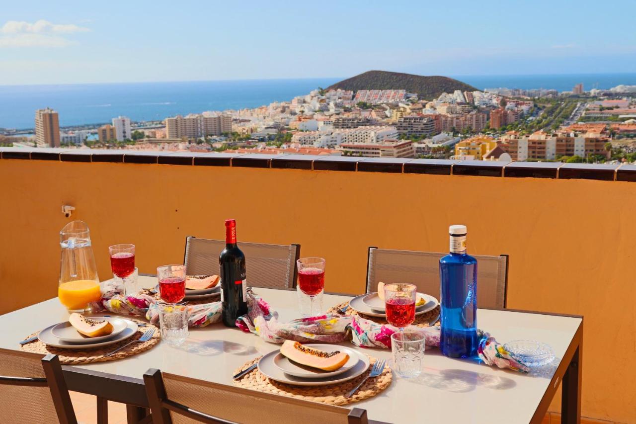 Appartamento Sunset In The Heights Ocean View - Heated Pool Los Cristianos  Esterno foto